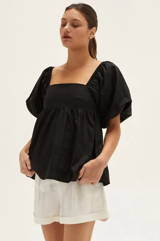 Lianna Square Neck Blouse