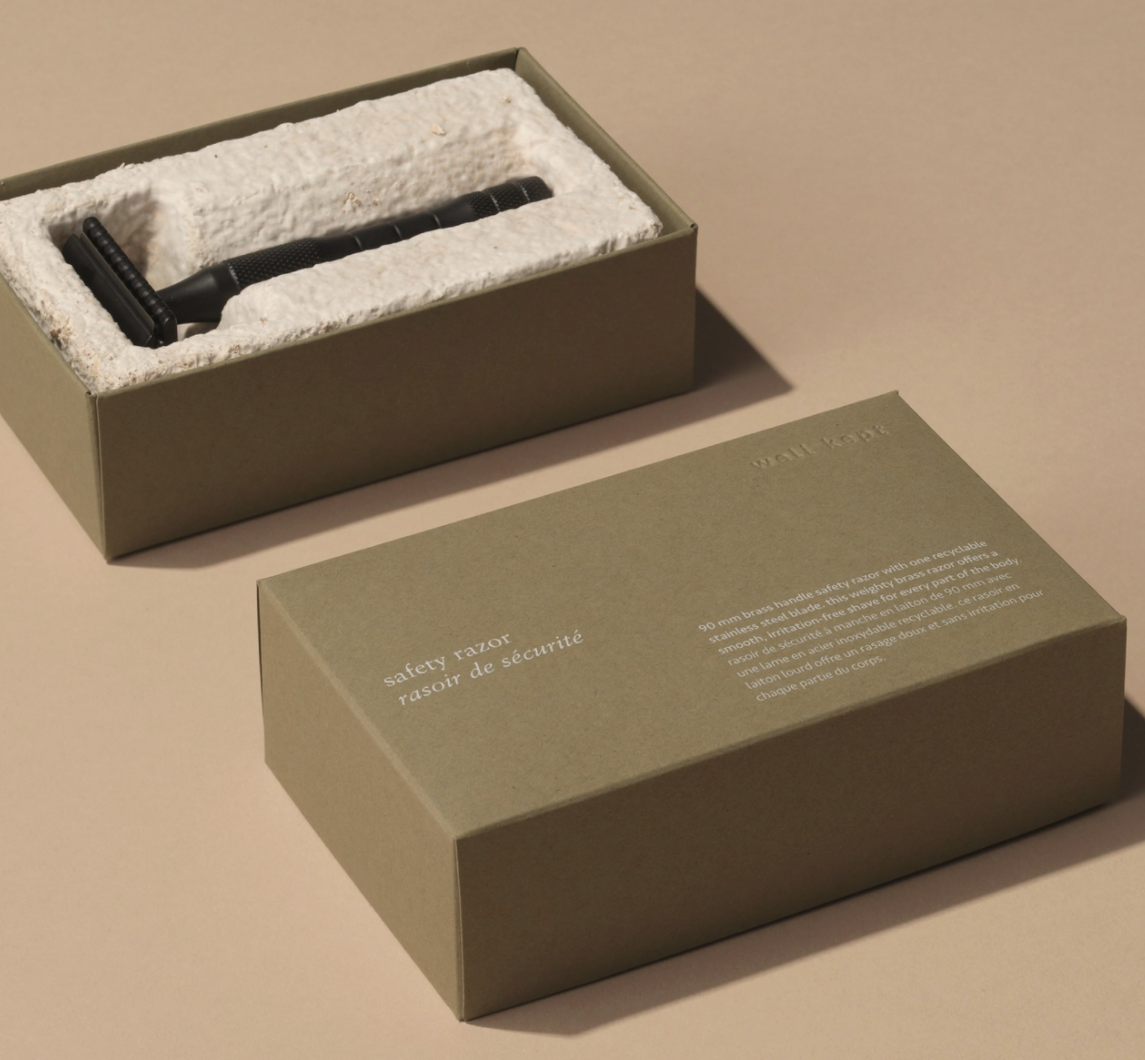 Black Brass Safety Razor