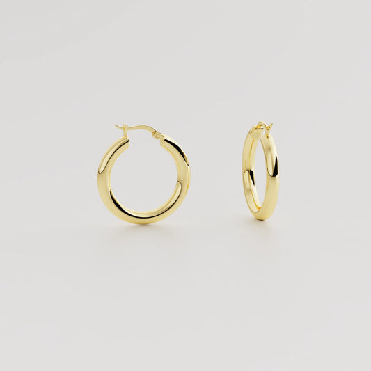 Hannah Hoops Gold