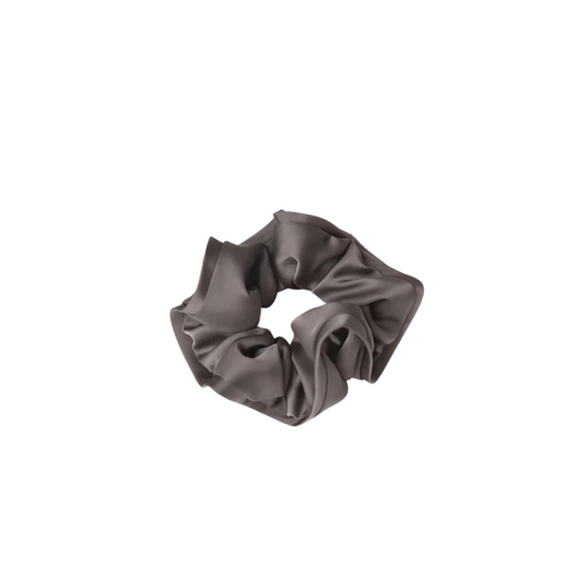 Pepper Silk Scrunchie